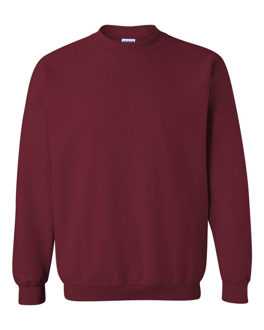 Gildan Men's Heavyweight Waistband Sweatshirt, Garnet, S