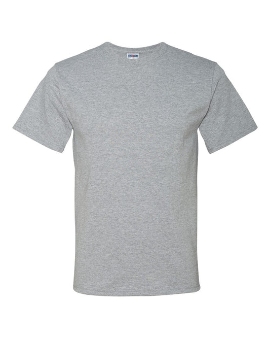Jerzees mens 5.6 oz. 50/50 Heavyweight Blend T-Shirt(29M)-ATHLETIC HEATHER-XL-3PK