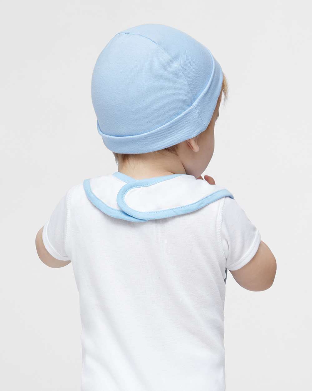 Infant Contrast Trim Premium Jersey Bib