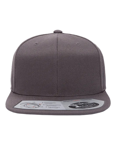 Flexfit Wool Blend Prostyle Snapback Cap Dark Grey