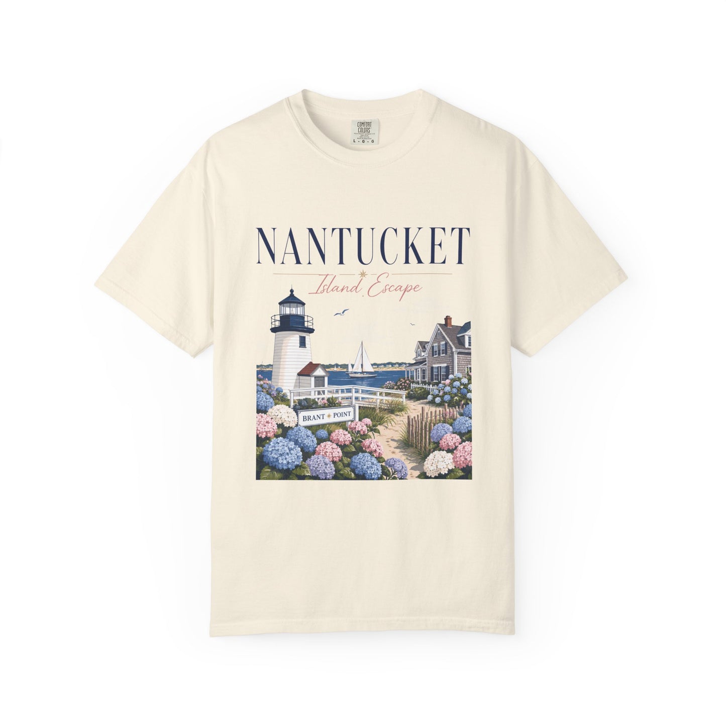 Nantucket Island Escape – Brant Point | Premium Summer Tee