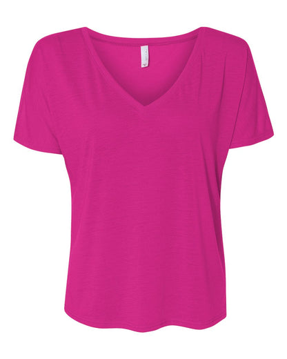 BELLA + CANVAS 8815 Women Slouchy V-Neck Tee