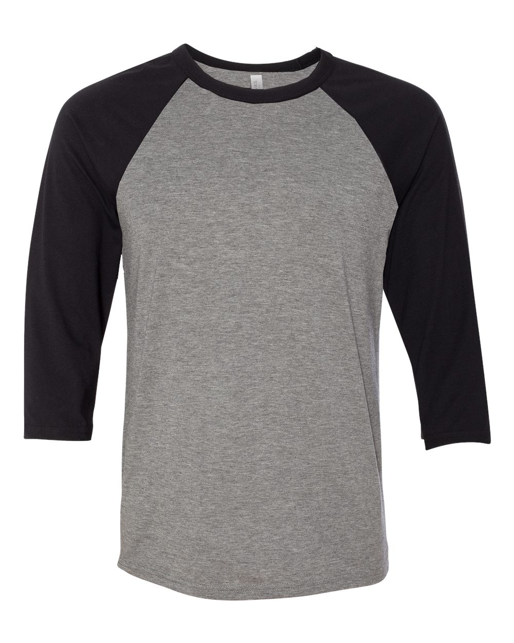 BELLA + CANVAS 3200 Three-Quarter Sleeve Baseball Tee