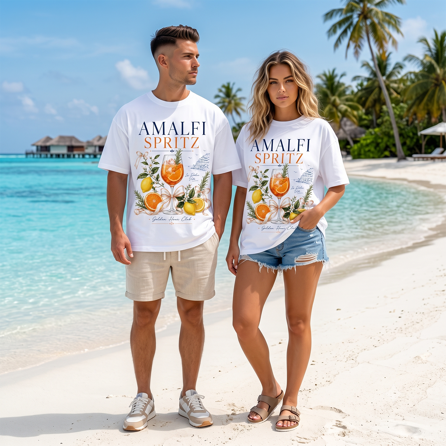 Amalfi Spritz – Golden Hour Club | Premium Summer Tee