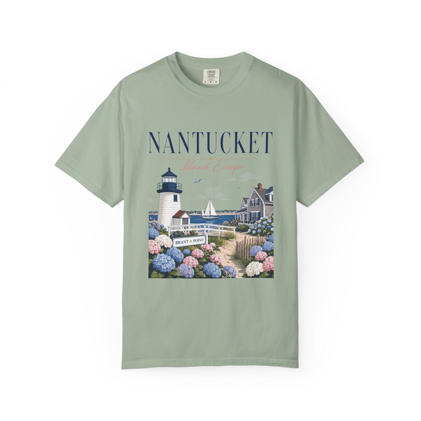 Nantucket Island Escape – Brant Point | Premium Summer Tee