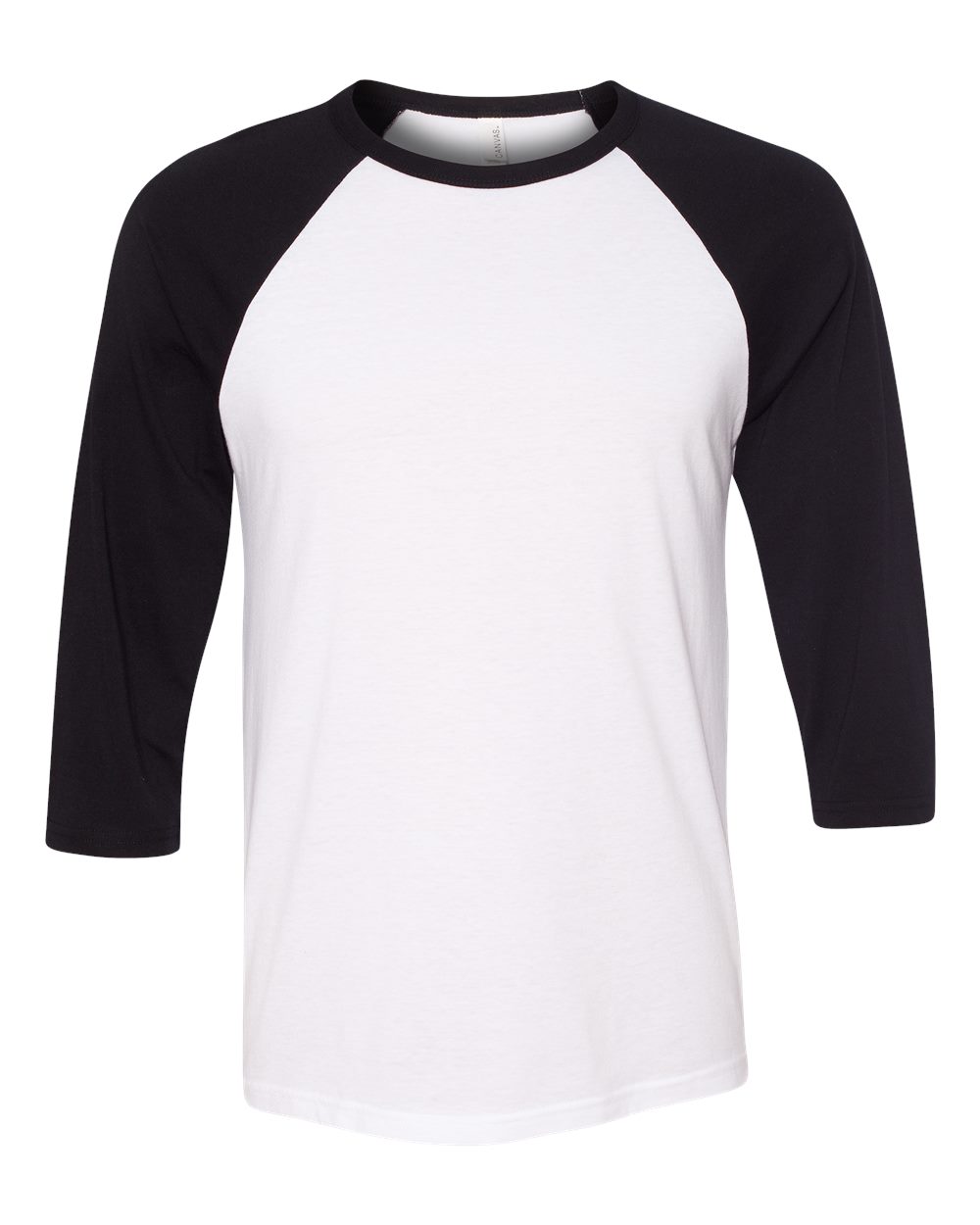 BELLA + CANVAS 3200 Three-Quarter Sleeve Baseball Tee