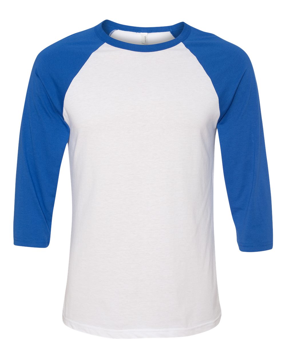 BELLA + CANVAS 3200 Three-Quarter Sleeve Baseball Tee