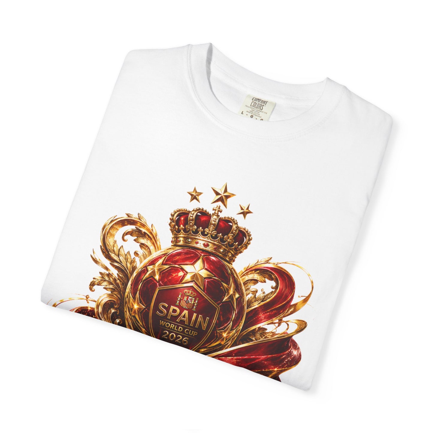 Spain Football World Cup 2026 'Crowned Glory' Imperial Trophy | Premium Graphic Tee
