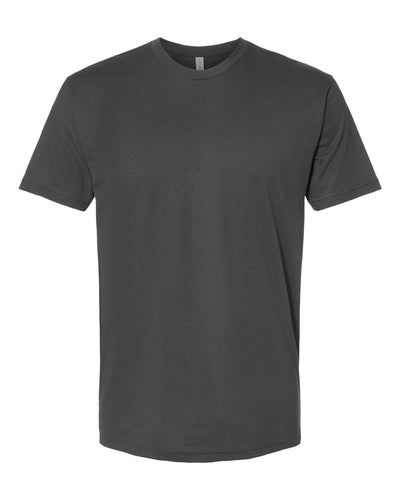 Next Level Apparel Mens Premium Fitted Short-Sleeve Crew T-Shirt Heavy Metal(1pck) Small