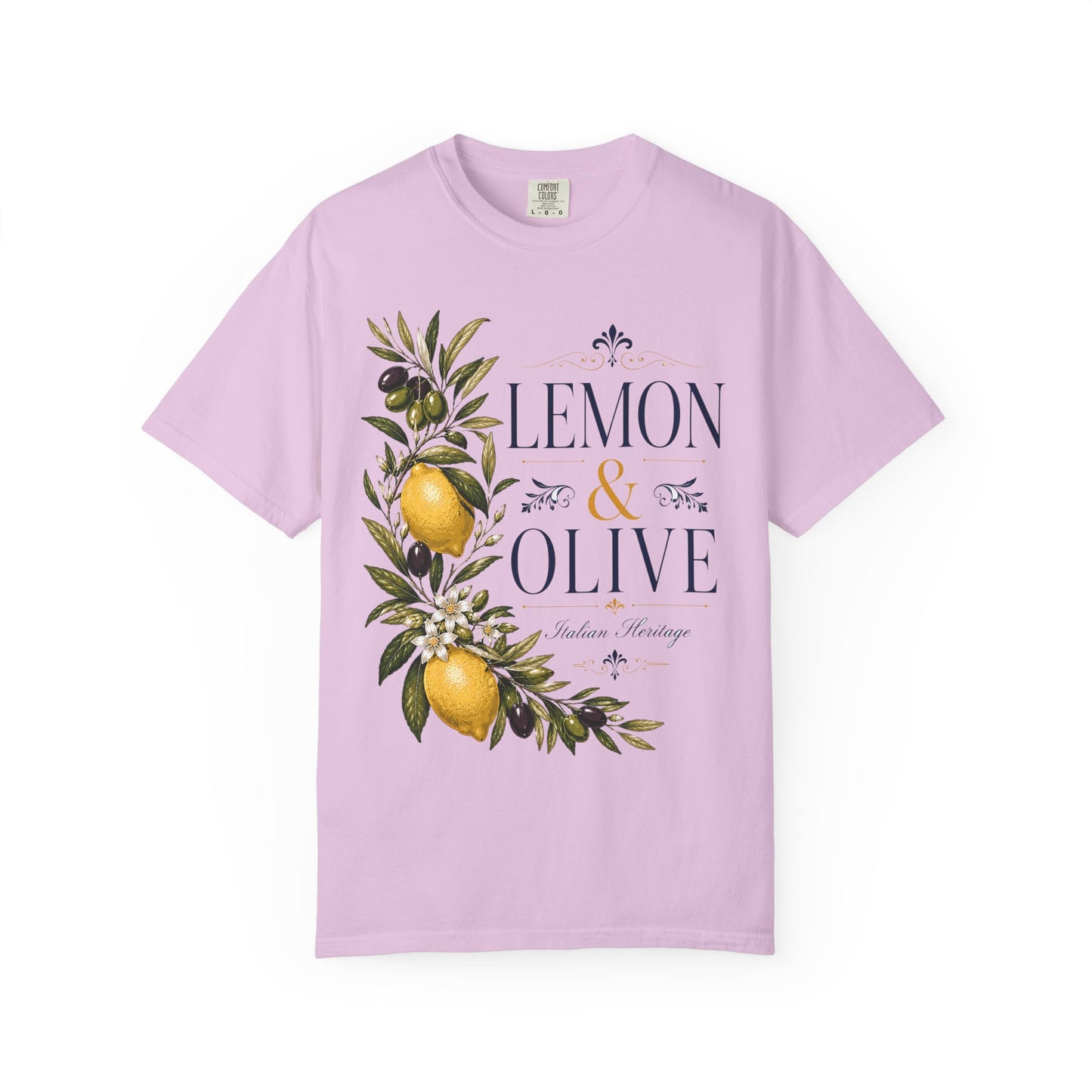 Lemon & Olive – Italian Heritage | Premium Graphic Tee