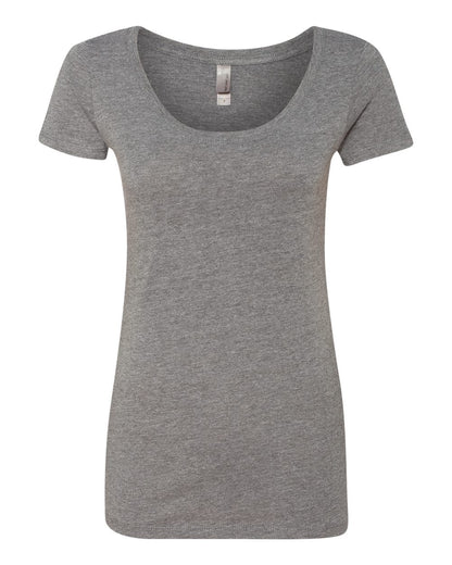 Next Level 6730 Women Triblend Scoop Neck T-Shirt