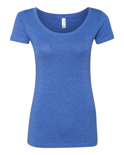 Next Level 6730 Women Triblend Scoop Neck T-Shirt