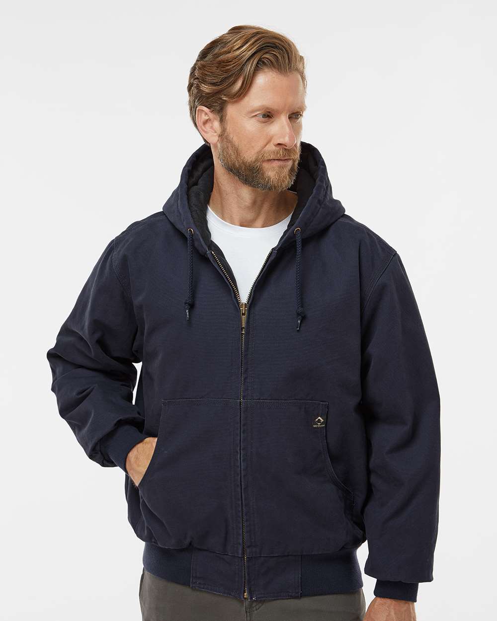 Men's Tall Cheyenne Boulder ClothÂ™ Hooded Jacket with Tricot Quilt Lining