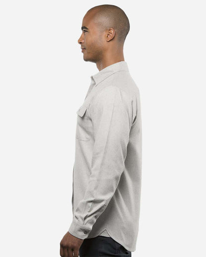 Men's Solid Flannel Shirt