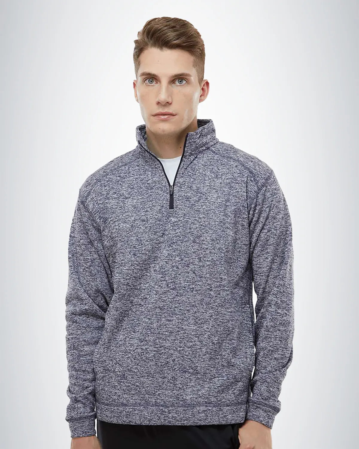 J. America 8614 Cosmic Fleece Quarter-Zip Sweatshirt