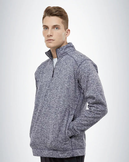 J. America 8614 Cosmic Fleece Quarter-Zip Sweatshirt