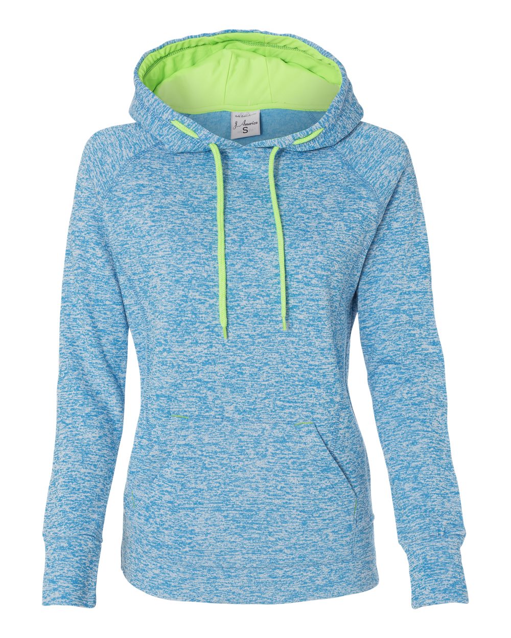 J. America 8616 Women Cosmic Fleece Hooded Sweatshirt