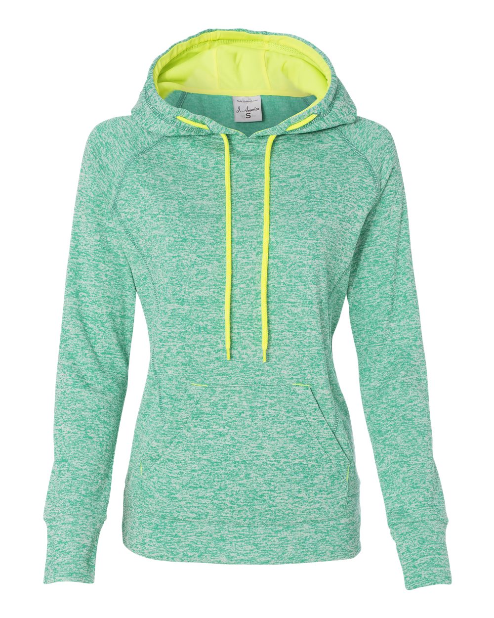 J. America 8616 Women Cosmic Fleece Hooded Sweatshirt