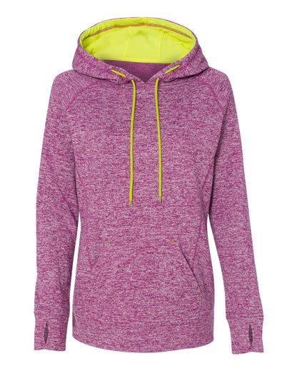 J. America 8616 Women Cosmic Fleece Hooded Sweatshirt