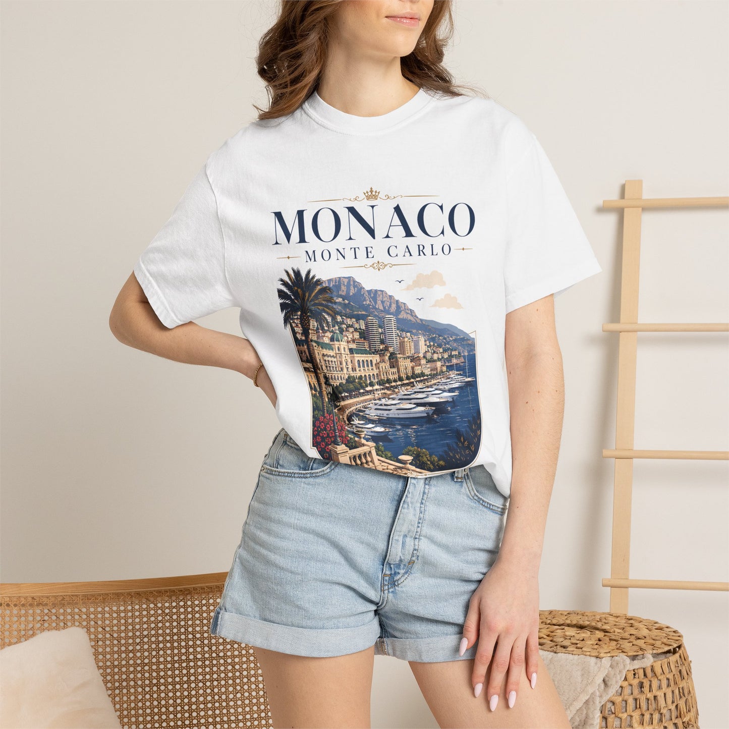 Monaco Monte Carlo – Luxury Coast | Premium Summer Tee