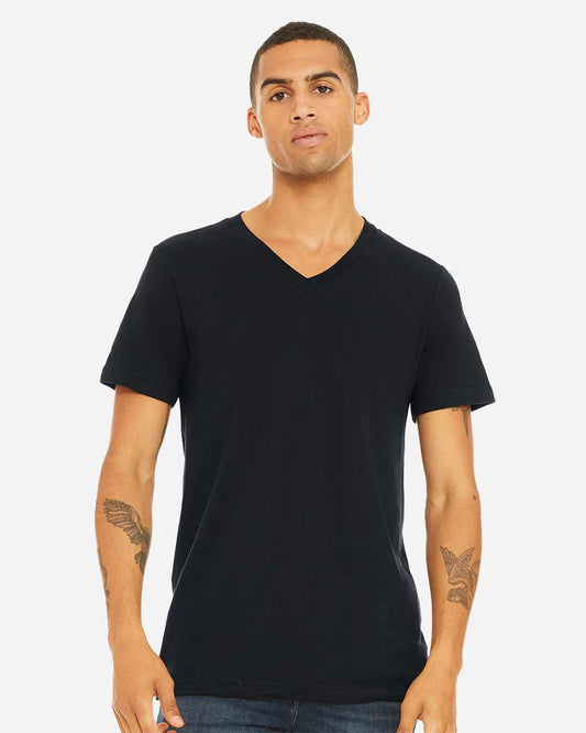 Unisex Jersey V-Neck Tee