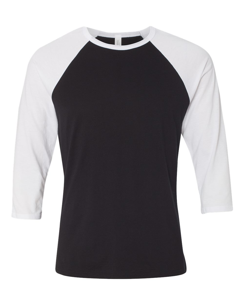 BELLA + CANVAS 3200 Three-Quarter Sleeve Baseball Tee