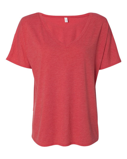 BELLA + CANVAS 8815 Women Slouchy V-Neck Tee