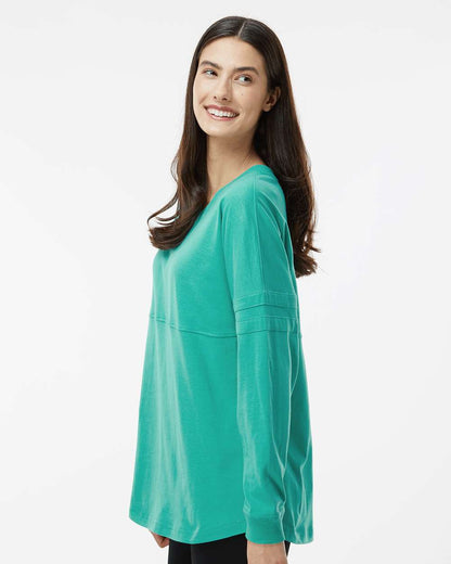 Women's Jersey Pom Pom Long Sleeve T-Shirt