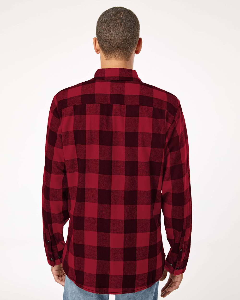 Men's Yarn-Dyed Flannel Shirt