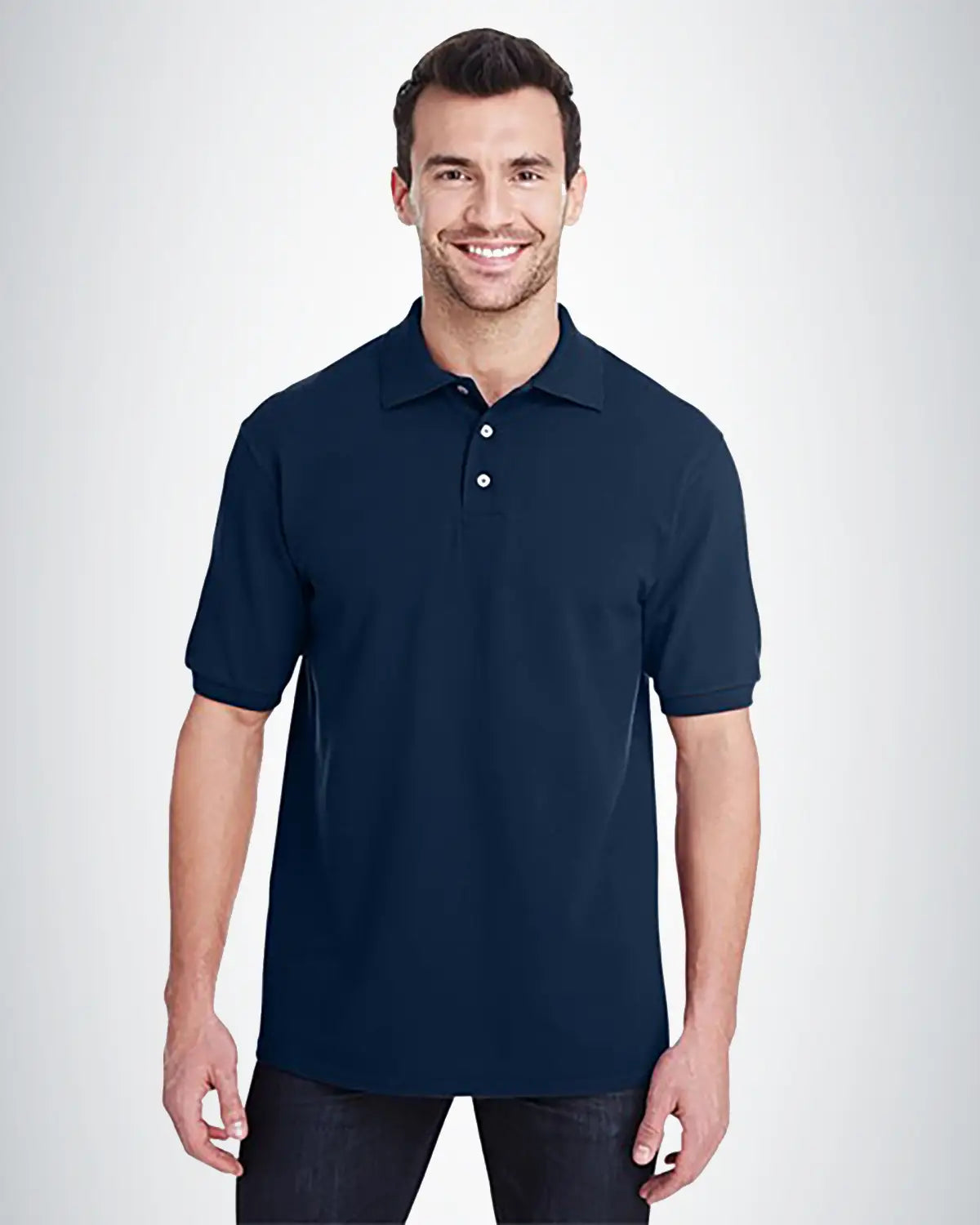 JERZEES 443M 100% Ring-Spun Cotton Pique Polo