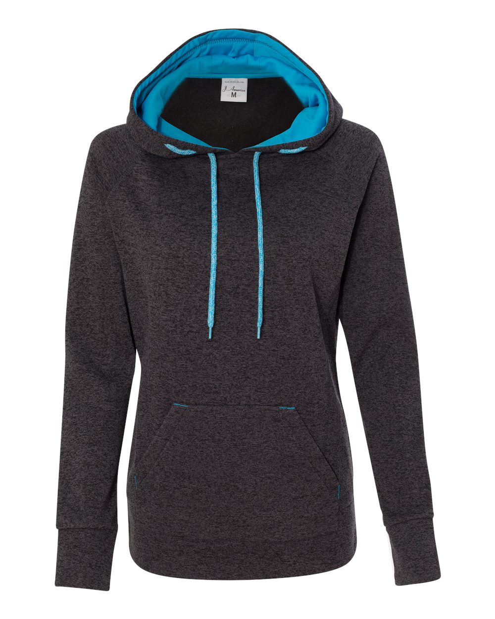 J. America 8616 Women Cosmic Fleece Hooded Sweatshirt