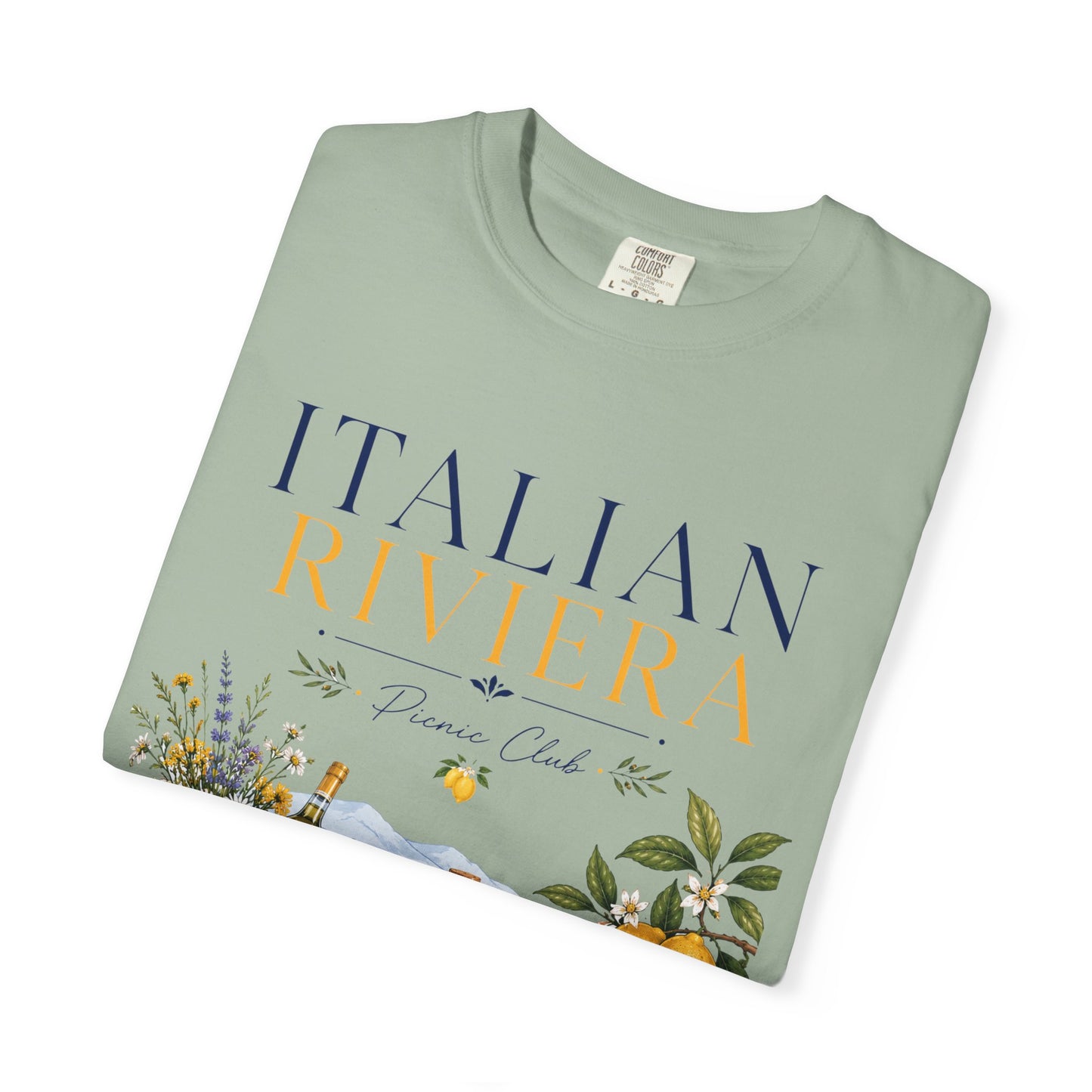Italian Riviera Picnic Club – Al Fresco Luxury | Premium Summer Tee