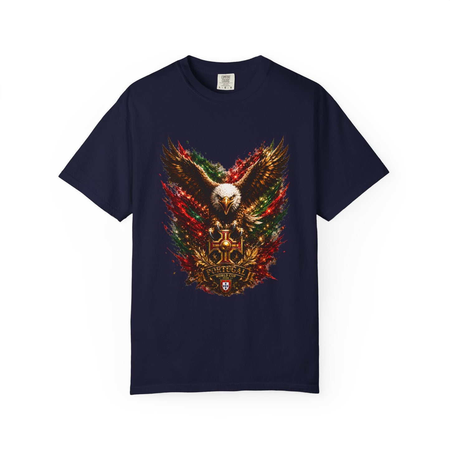 Portugal Football World Cup 2026 'Águia de Portugal' Sovereign Crest – Imperial Glory | Premium Summer Tee