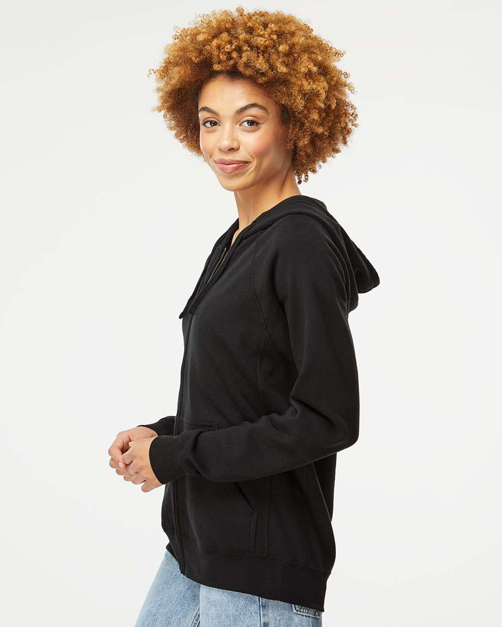 Unisex Special Blend Raglan Full-Zip Hooded Sweatshirt