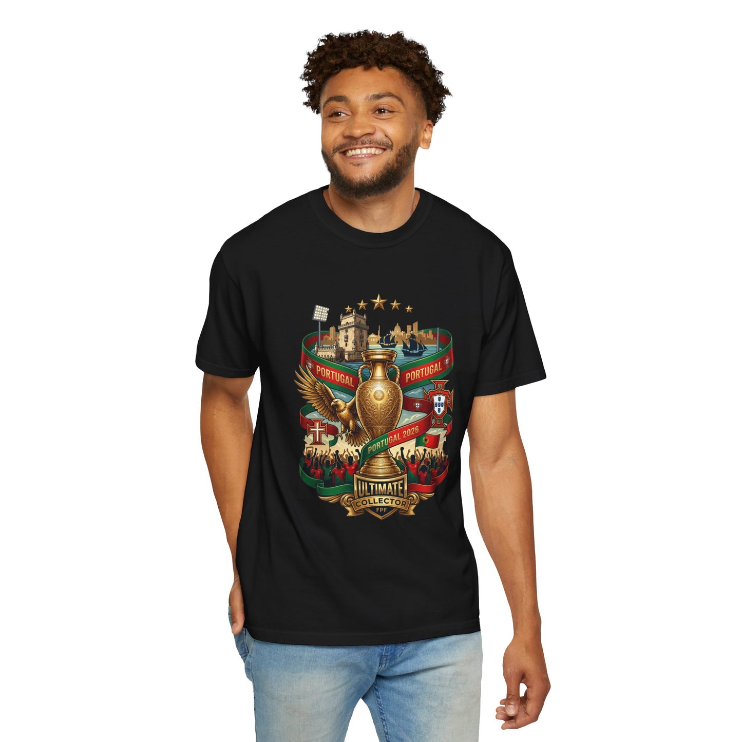 Portugal Football 'Ultimate Collector' Tournament Emblem | Premium Graphic Tee