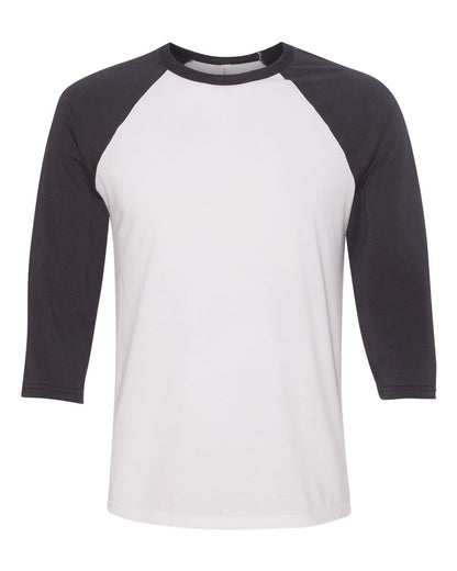 BELLA + CANVAS 3200 Three-Quarter Sleeve Baseball Tee