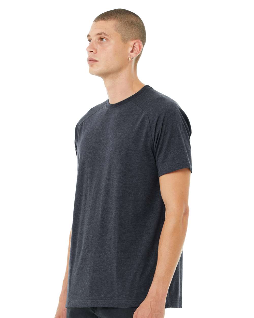 Men's Heather CVC Raglan Tee