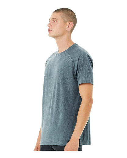Men's Heather CVC Raglan Tee