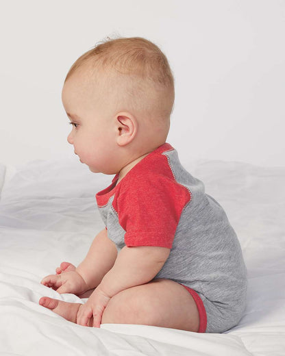 Infant Baseball Fine Jersey Bodysuit