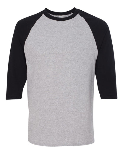 Gildan 5700 Heavy Cotton Raglan Three-Quarter Sleeve T-Shirt