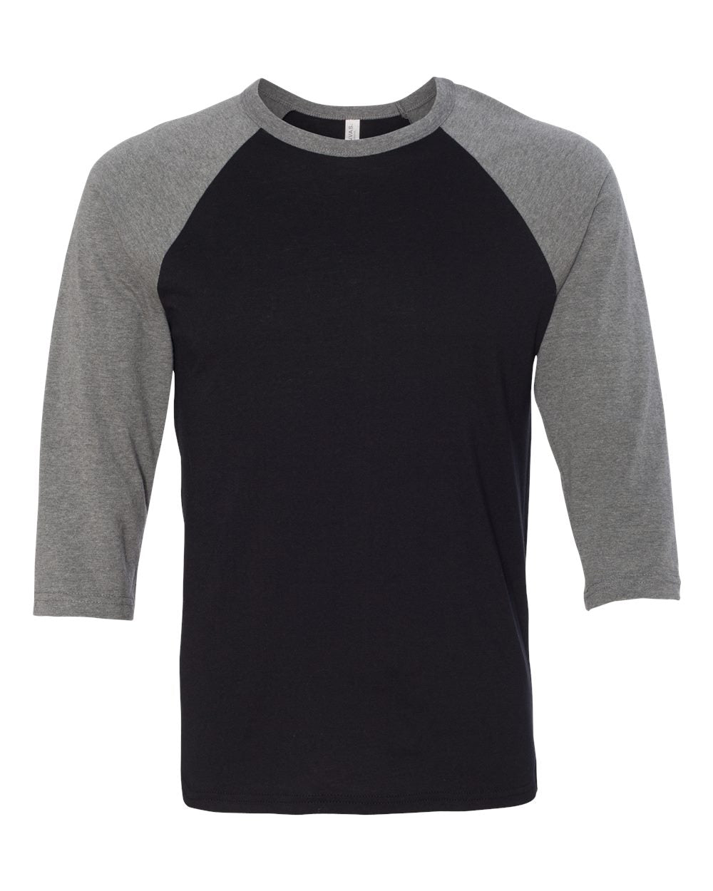 BELLA + CANVAS 3200 Three-Quarter Sleeve Baseball Tee