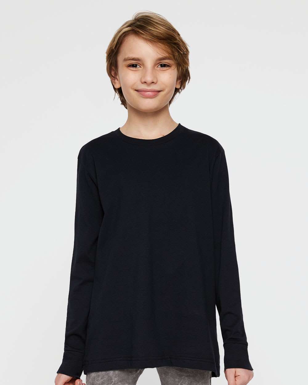 Youth Fine Jersey Long Sleeve Tee