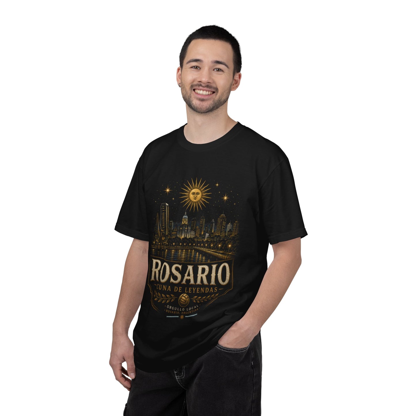 Rosario Argentina Cuna de Leyendas PNG | Vintage City Skyline Sol de Mayo Design | Argentina Pride Shirt