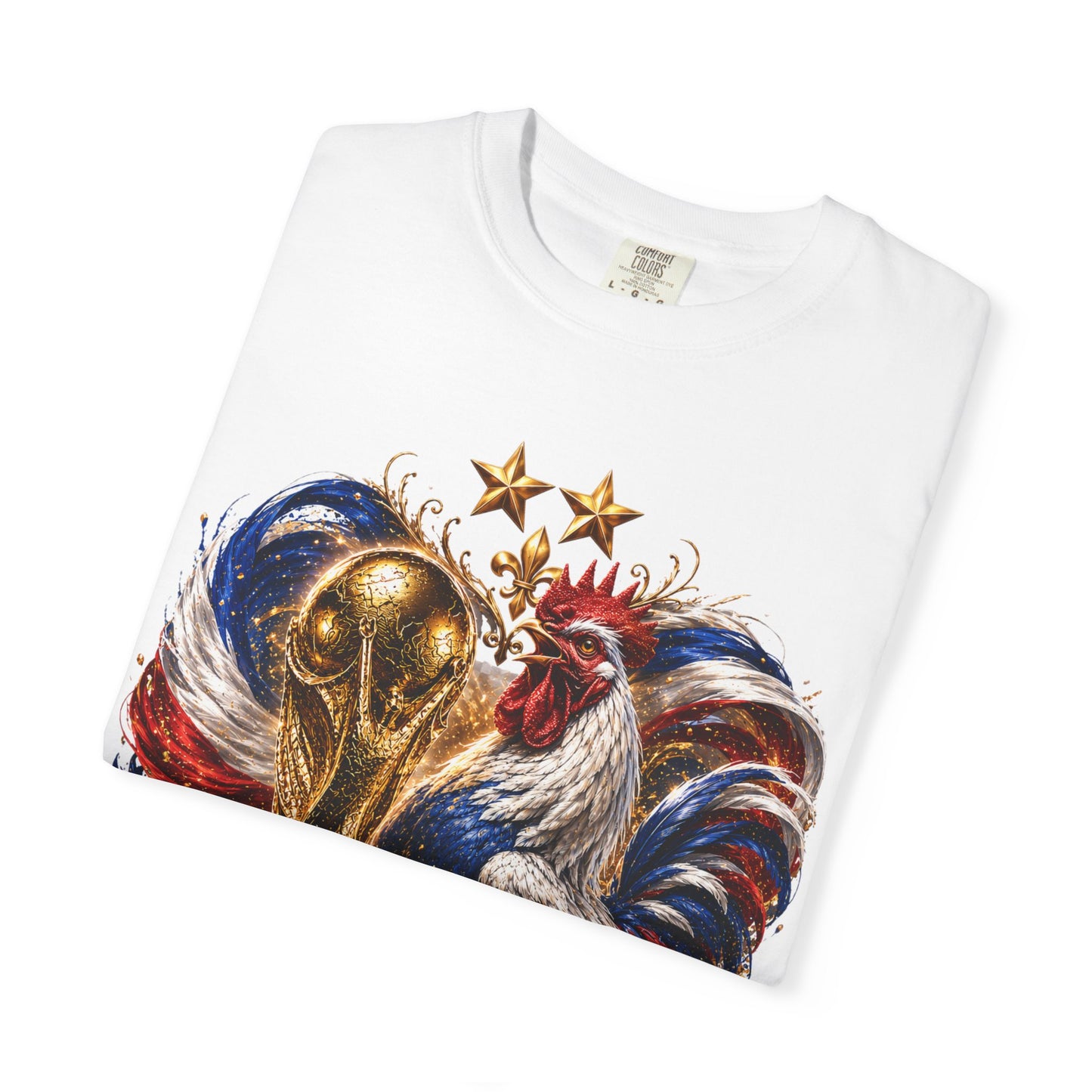 France World Cup 2026 Imperial Rooster Crest – Golden Glory | Premium Graphic Tee