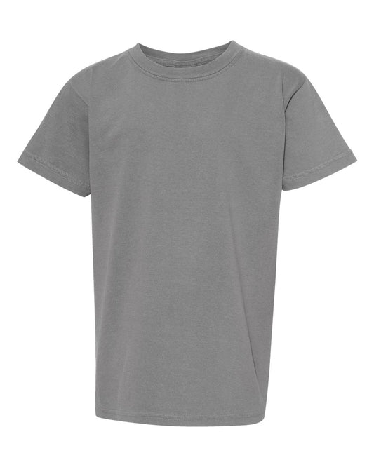 Comfort Colors Youth Ring Spun T-Shirt, 3-Pack, Style G9018, Grey, X-Large