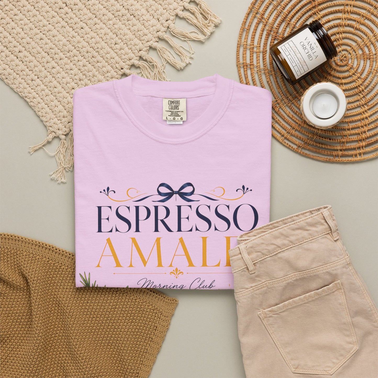 Espresso Amalfi – Morning Club | Premium Summer Tee