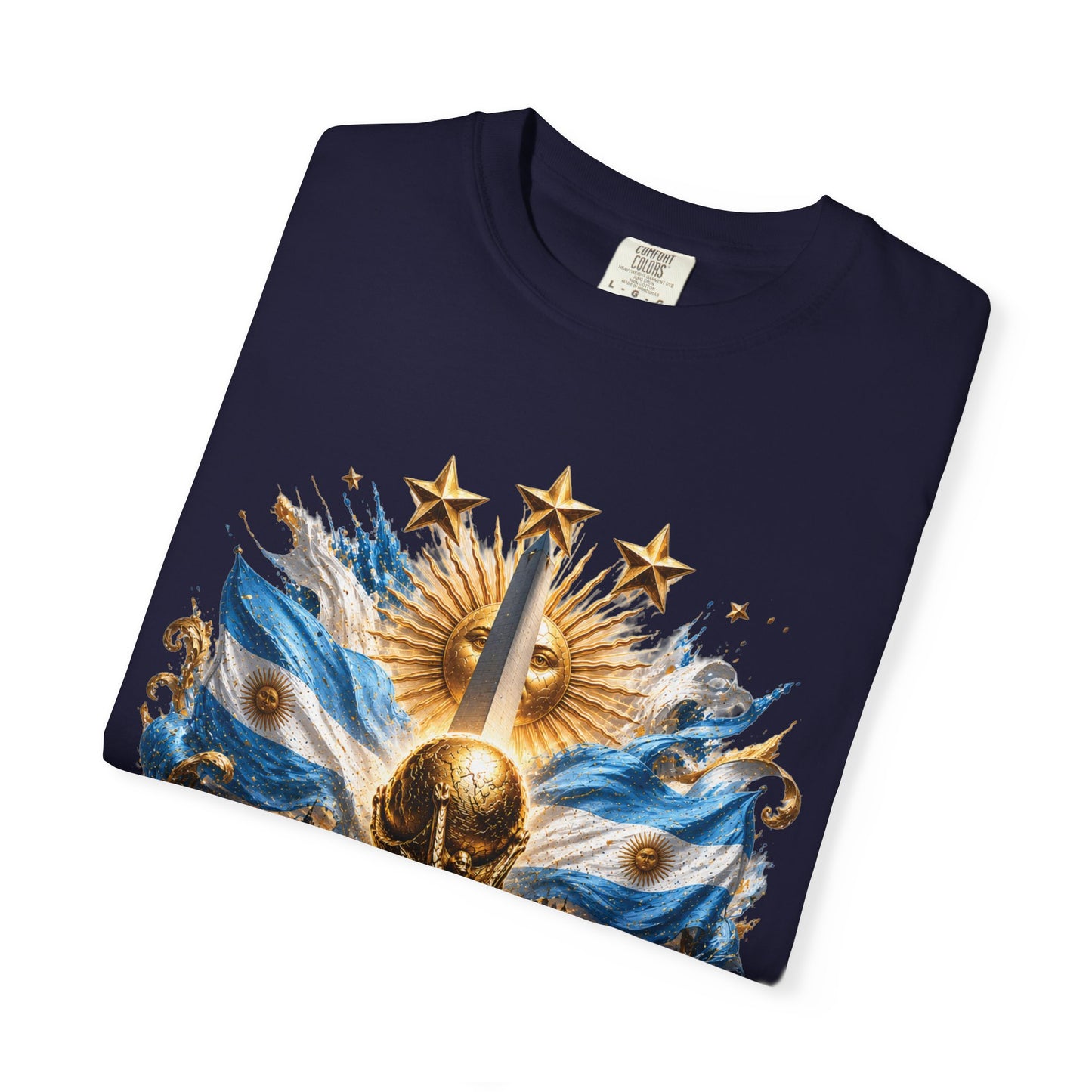 Argentina Football World Cup 2026 Obelisco Horizon – Celestial Glory | Premium Summer Tee