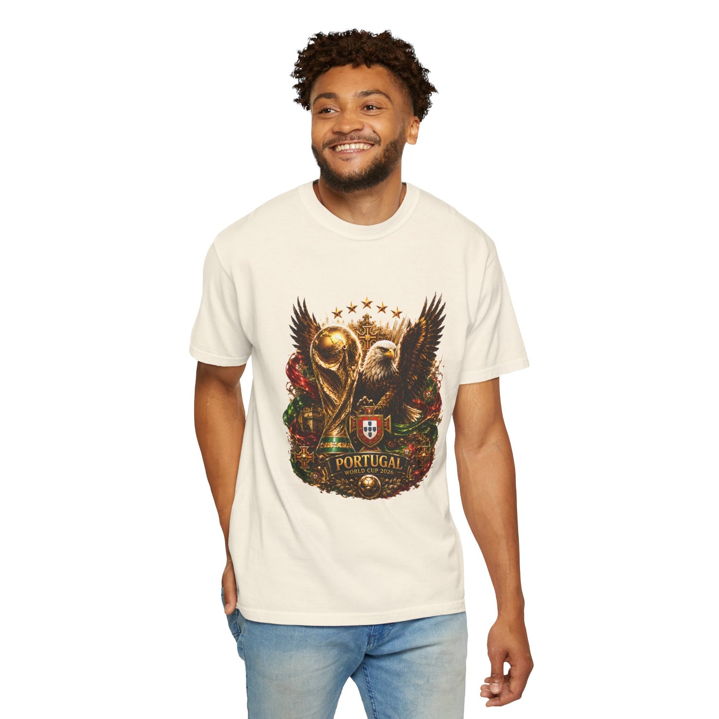 Portugal Football World Cup 2026 'Glória da Águia' Sovereign Crest | Premium Graphic Tee