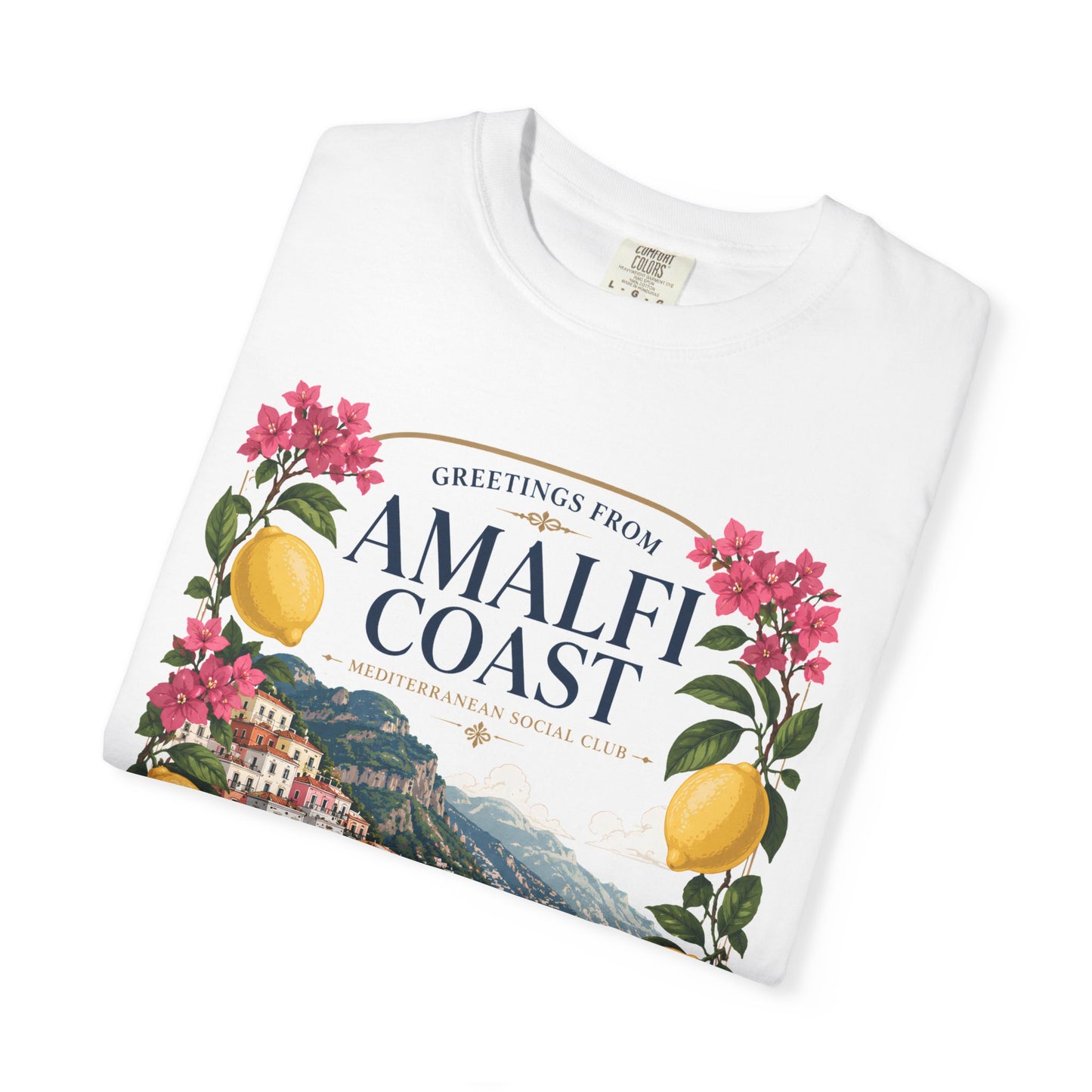 Greetings From Amalfi Coast – Mediterranean Social Club | Summer Tee
