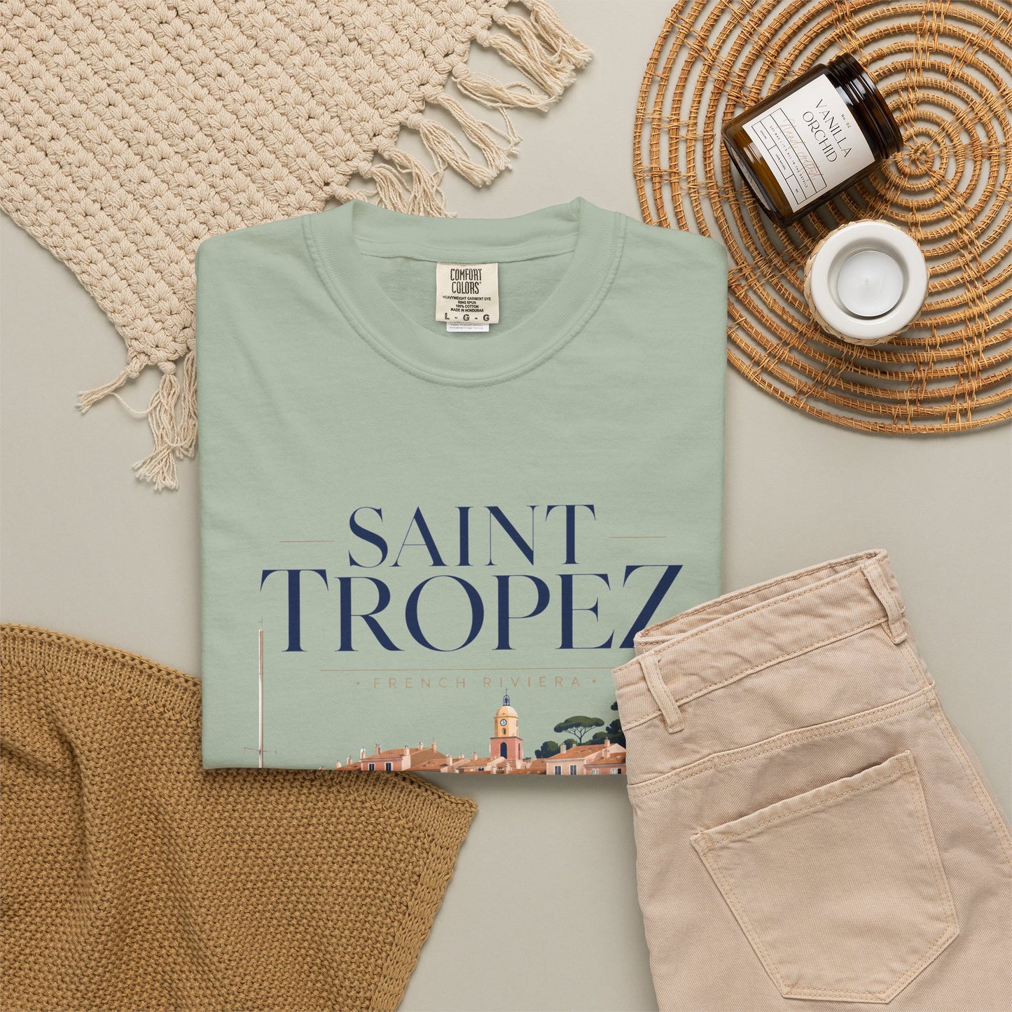 Saint Tropez – French Riviera | Premium Summer Tee